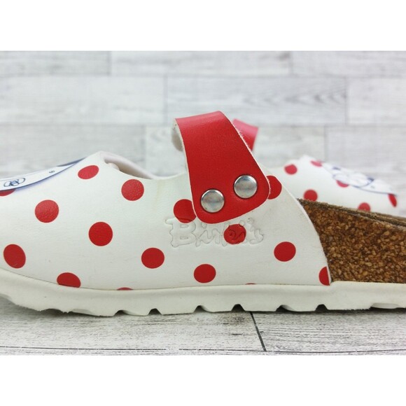 Kids Disney Birkenstock Maria Clogs Birkis Mickey Mini Mouse Kiss EU 26 US 8 - Picture 11 of 14